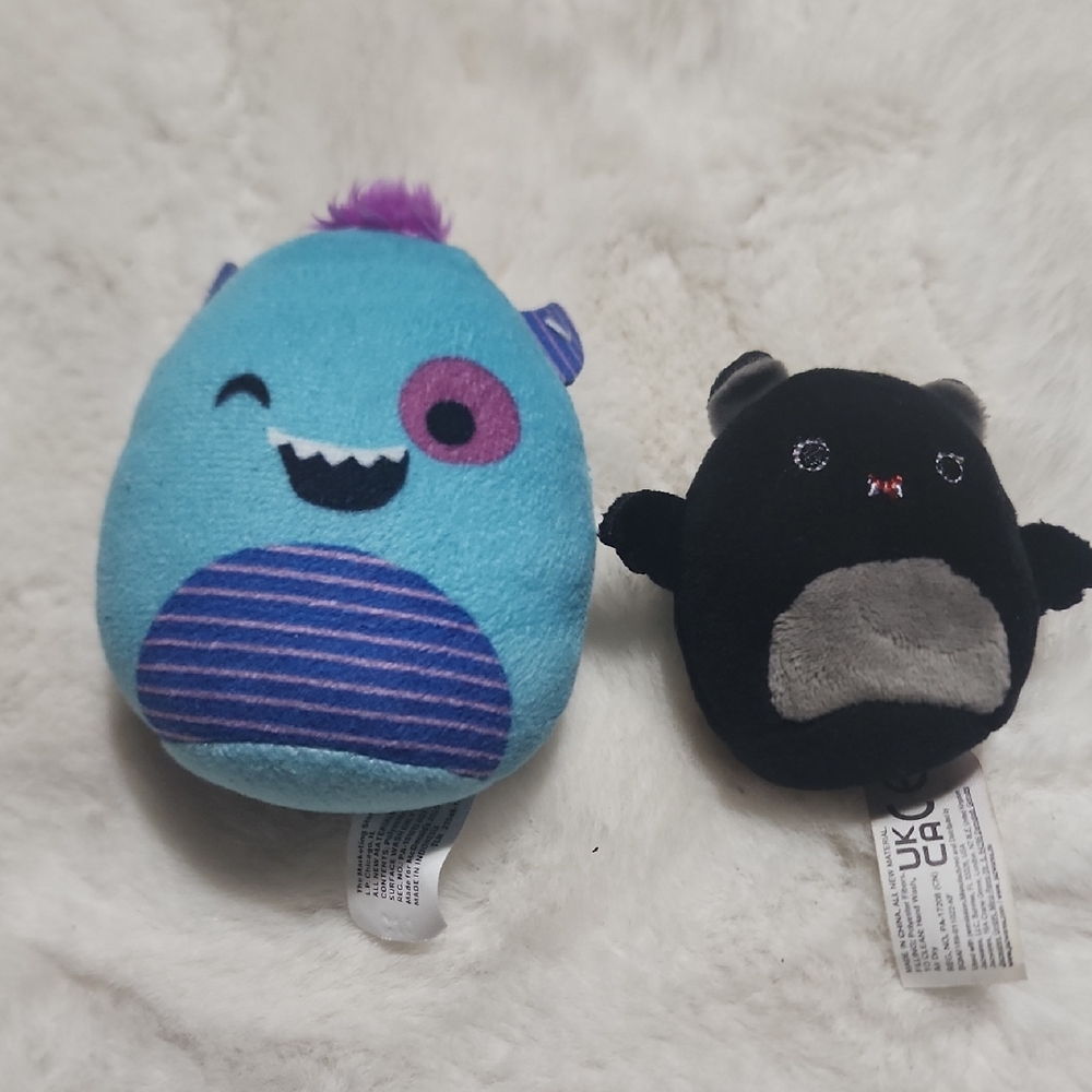 Squishmallows Rorty Blue Plush  Squishville.
